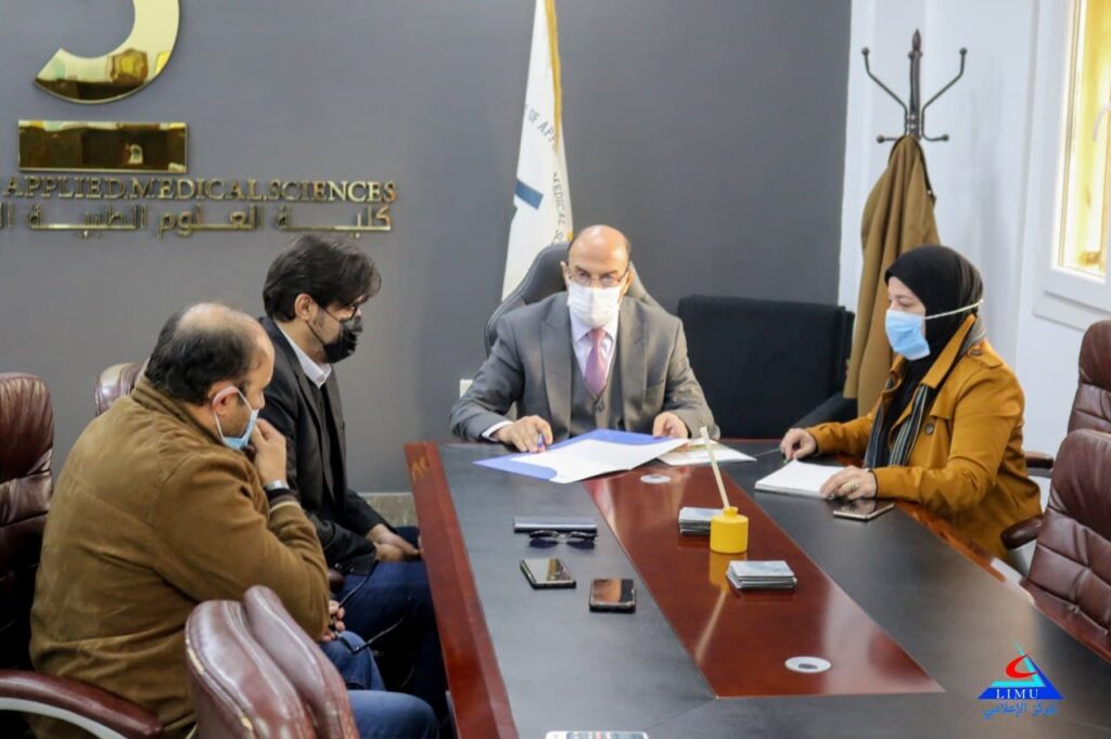 اتفاقية للتعاون بين كلية العلوم الطبية التطبيقية ومؤسسة بنغازي الأمل